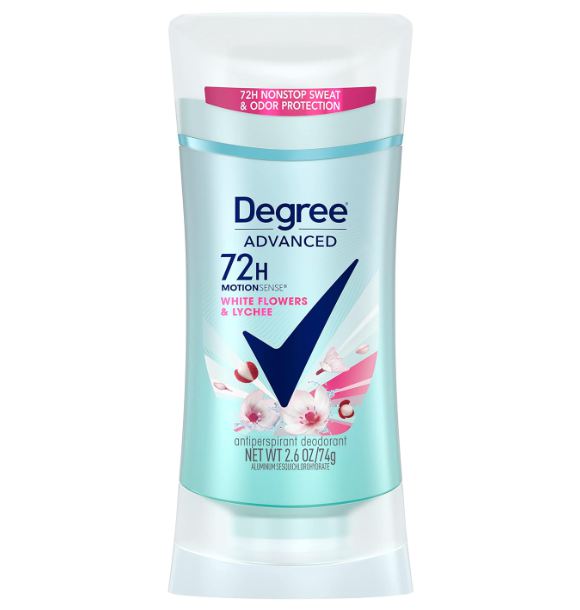 Degree Advanced Antiperspirant Deodorant 72-Hour Sweat