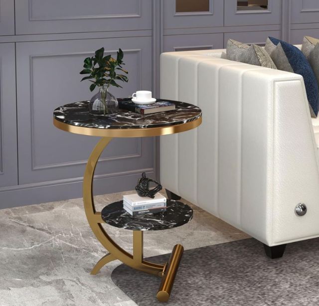 Luxury Marble Round Coffee Table