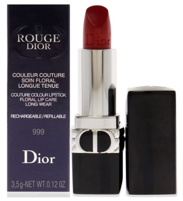 Rouge Dior Couture Lipstick – 999 Satin Lipstick