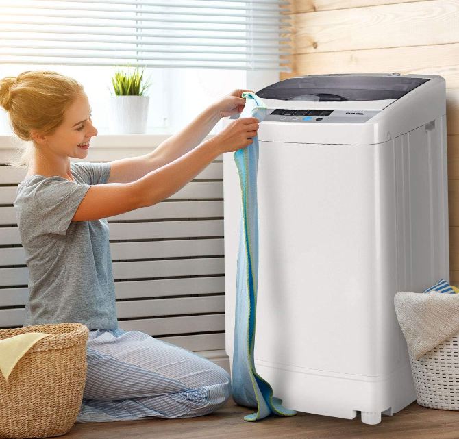 Giantex Full-Automatic Washing Machine Portable