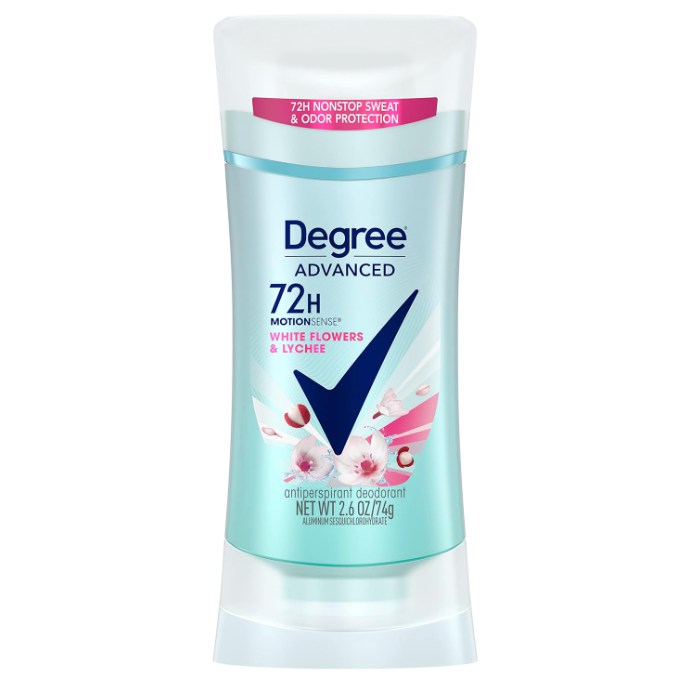 Degree Advanced Antiperspirant Deodorant 72-Hour Sweat